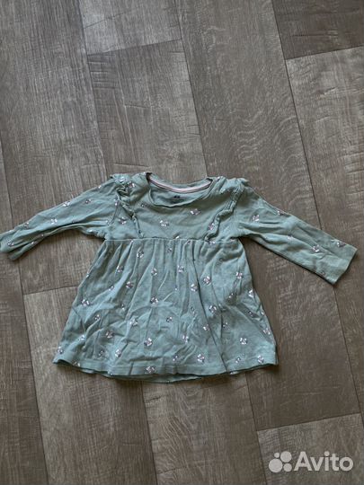 Платье боди hm детское 68