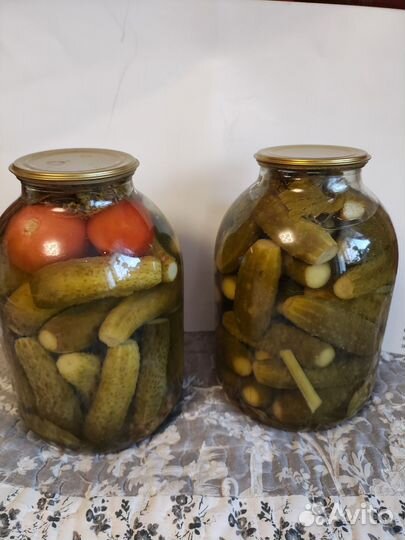 Огурцы соленые