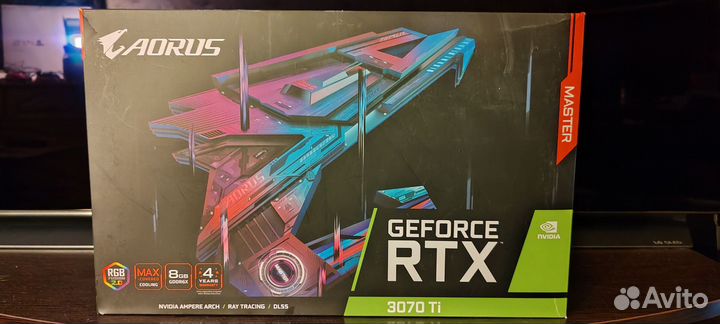 Видеокарта rtx 3070 ti Master