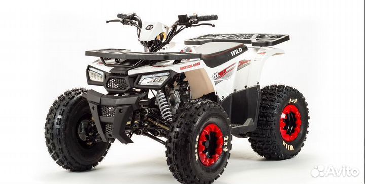 Квадроцикл motoland (мотоленд) 125 wild