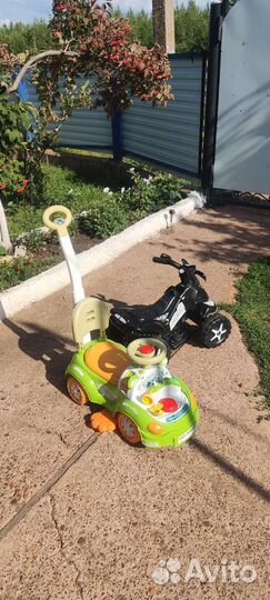 Детский квадроцикл на аккумуляторе