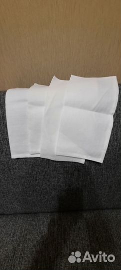 Салфетки 100 лен 4 шт новые