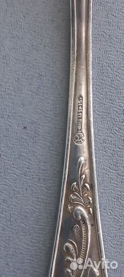 Набор столовых приборов мельхиор СССР