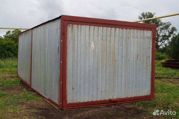 Гараж металлический разборный