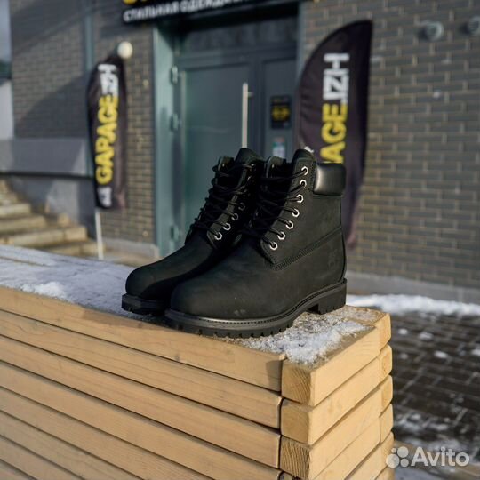 Ботинки зимние timberland с мехом