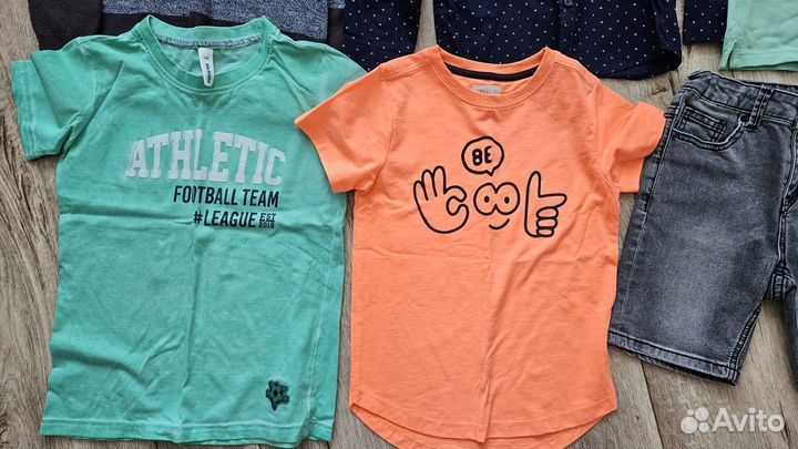 Вещи пакетом на мальчика 116 122 128