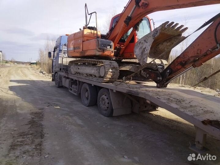 Услуги трала негабаритные перевозки тралом