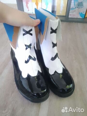 Косплей Барбара обувь Геншин Импакт