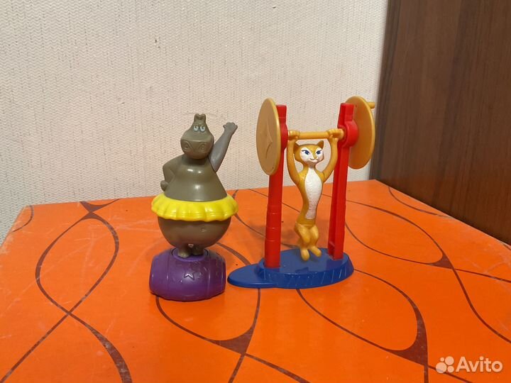 Игрушки Мадагаскар, Ледниковый период. Макдональдс