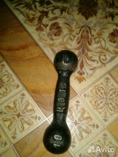 2шт гантель по 1 кг