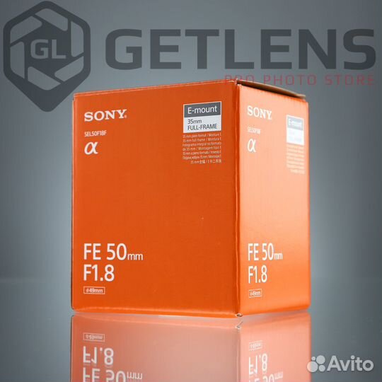 Sony FE 50mm f/1.8 (SEL-50F18F) (Новый)