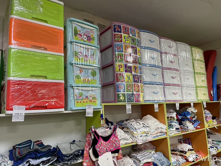 Комод пластиковый для игрушек, мелочей