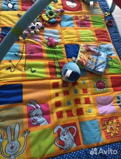 Развивающий коврик 3 в 1 Taf Toys