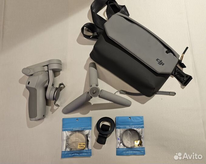Стаб для смартфона - Dji om 4 + 2 линзы