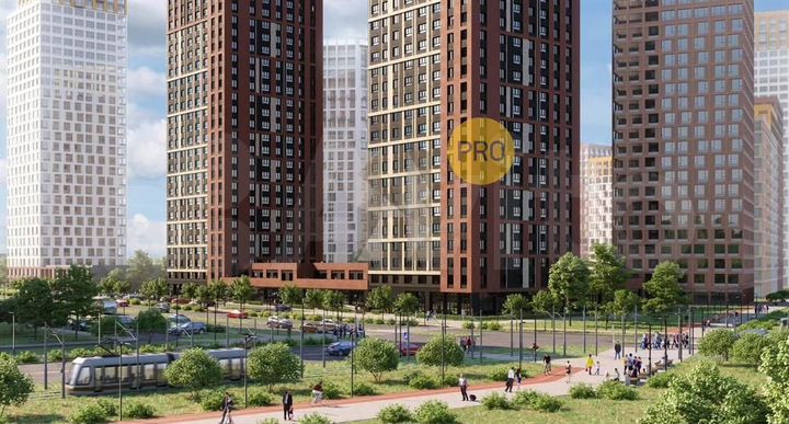 2-к. квартира, 58,2 м², 19/25 эт.