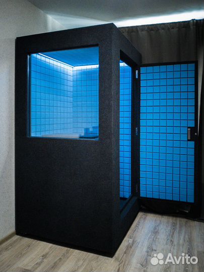 Кабинка с шумоизоляцией для звукозаписи