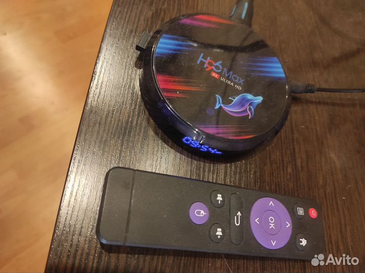 SMART tv приставка h96 max + аэромышь