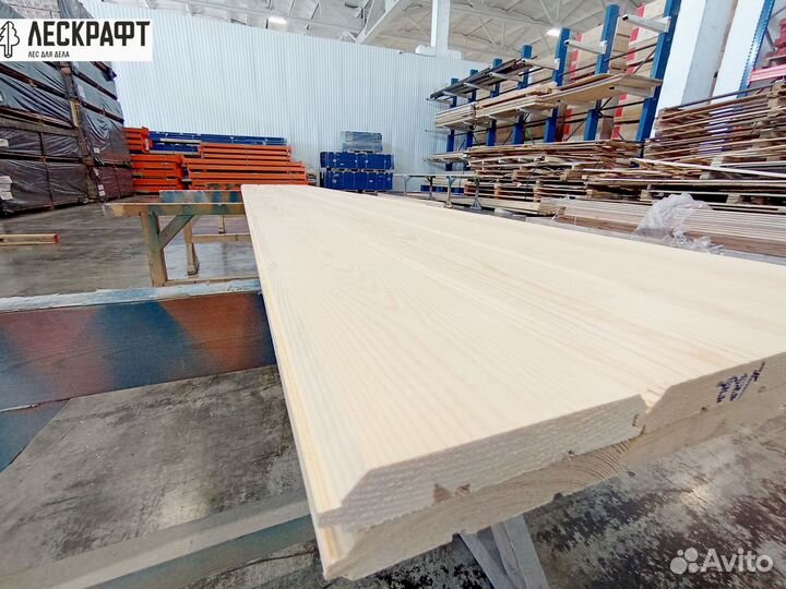 Имитация бруса 20*146*3000 сорт B ангарская сосна