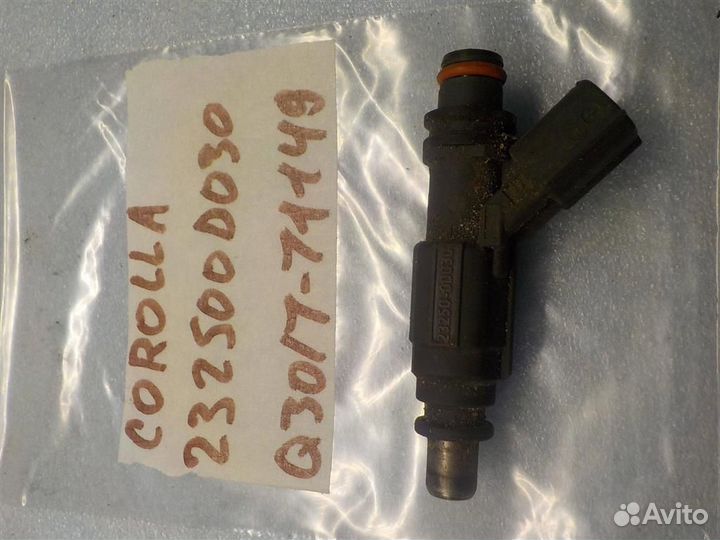 Форсунка инжекторная электрическая Toyota Corolla