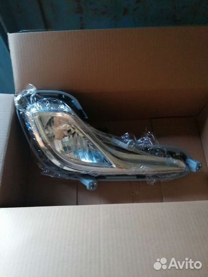 Противотуманные фары на hyundai solaris 1