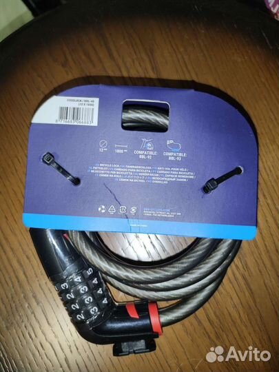 Новый Велозамок BBB BBL-45 codeLoc