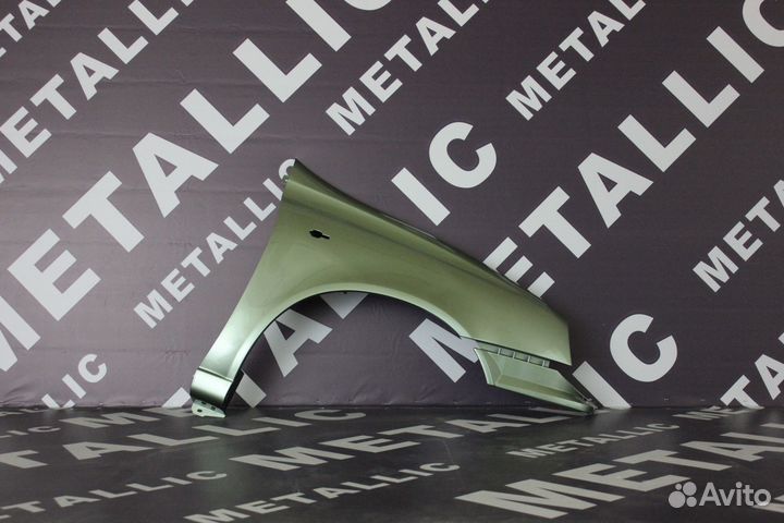 Крыло переднее правое ваз 1118, 1119 зеленый