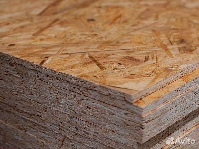 Осб-3 плита 9х1250х2500мм. Эконом вариант