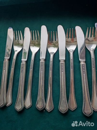 Столовые приборы мельхиор 