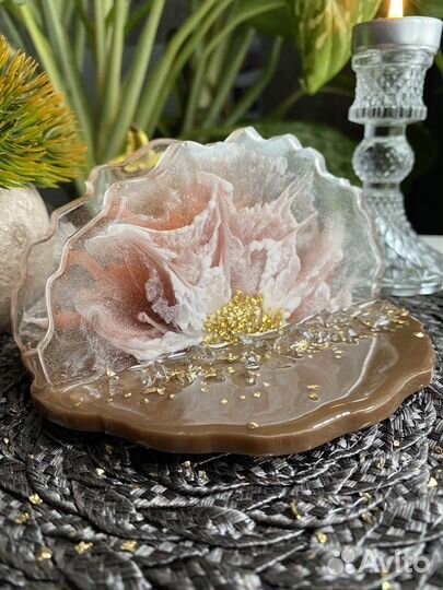 Салфетница подарок из эпоксидной смолы