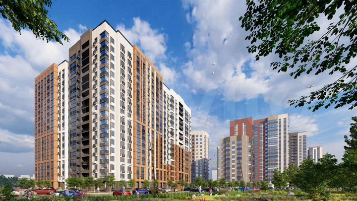 Квартира-студия, 25,5 м², 2/17 эт.