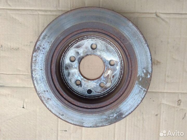 Тормозной диск задний Nissan Qashqai Vi HR16DE