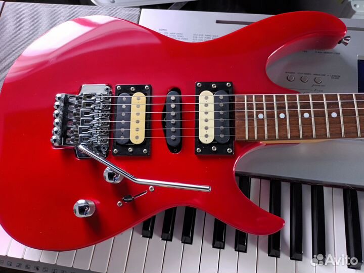 Alinа Pro superstrat H-S-H floyd rose гитара