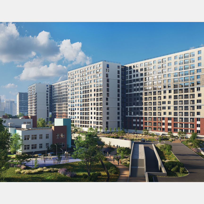 2-к. квартира, 70,1 м², 14/17 эт.