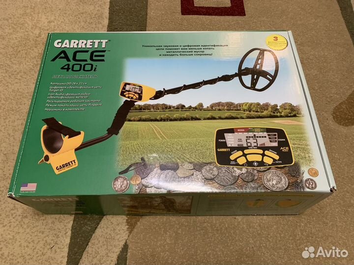 Металлоискатель garrett ACE 400i