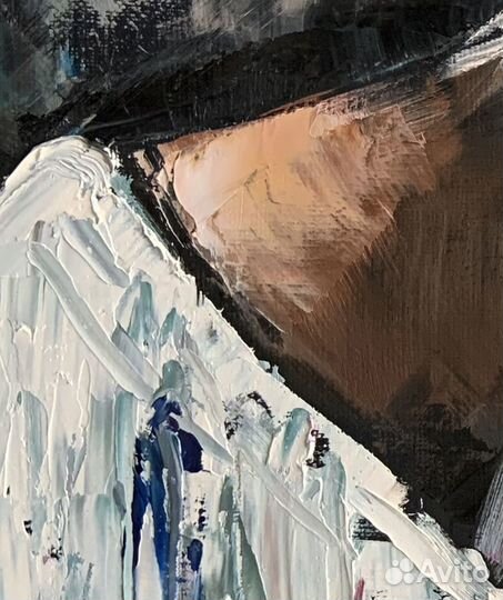 Картина маслом на холсте 