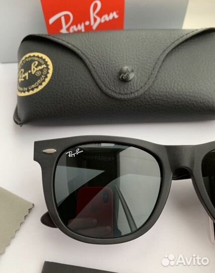 Очки ray ban wayfarer матовые 54