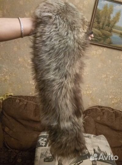 Воротник чернобурка