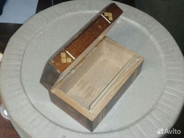 Шкатулка деревянная СССР