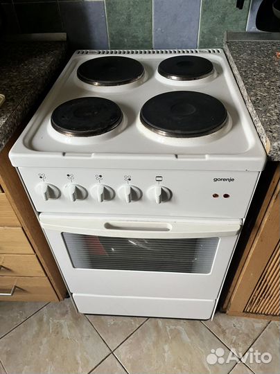 Плита с духовкой электрическая gorenje 50 см