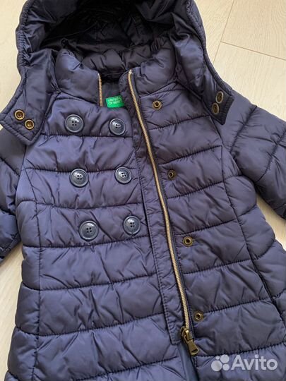 Куртка для девочки беннетон benetton