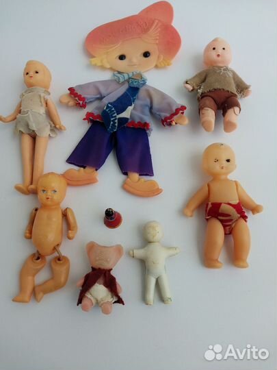 Игрушки СССР, пупсы