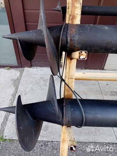 Литые наконечники для винтовых свай вн вн 102-108-114/300