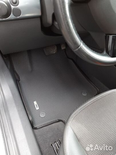 Авто коврики эва Опель Астра. 3d ева с бортиками