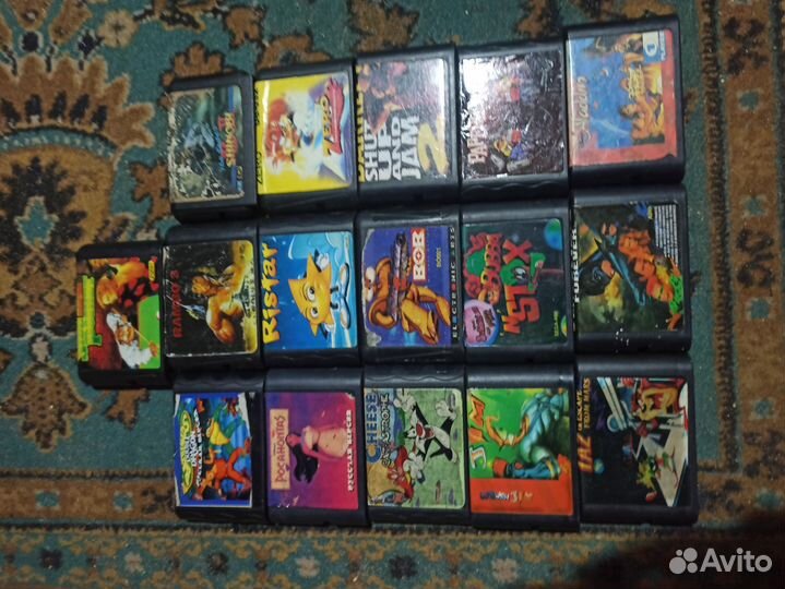 Картриджи sega