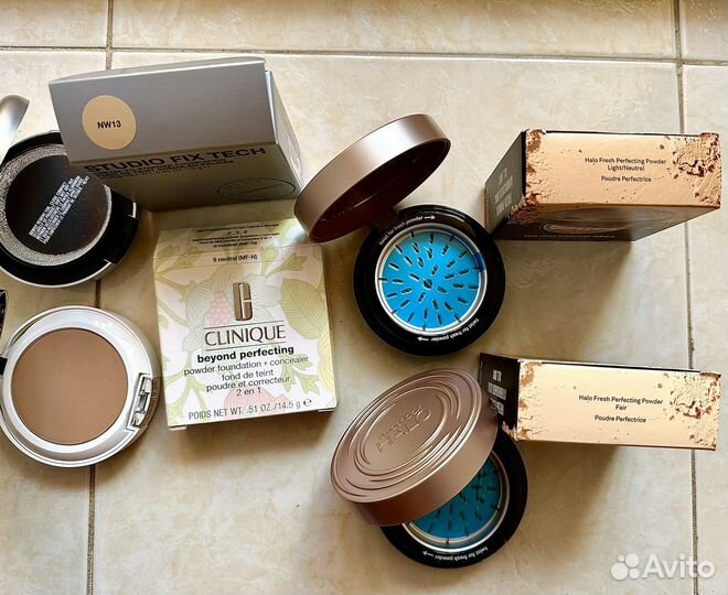Пудра MAC, Clinique, Smashbox