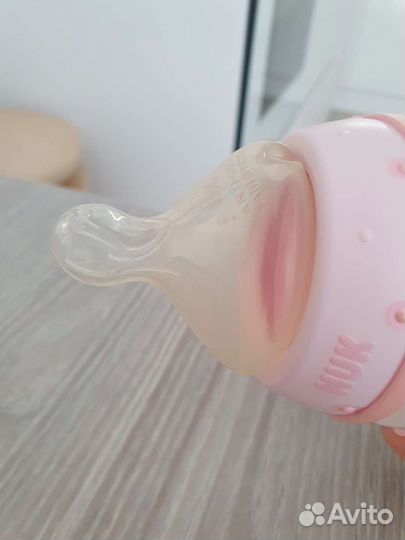 Бутылочки Nuk, поильник Happy Baby