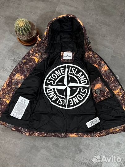 Пуховик Stone Island soft shell