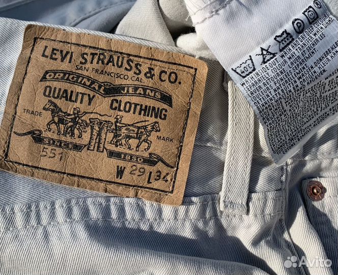 Джинсы levi's 551 (original)