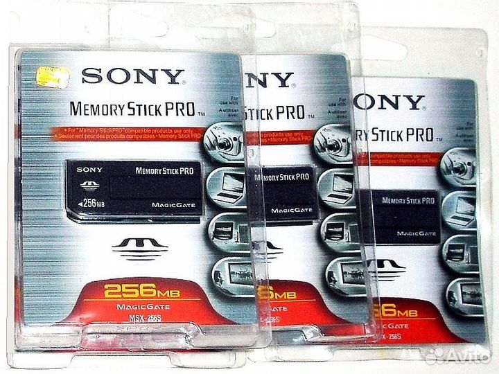 Sony Memory Stick Pro 256мб