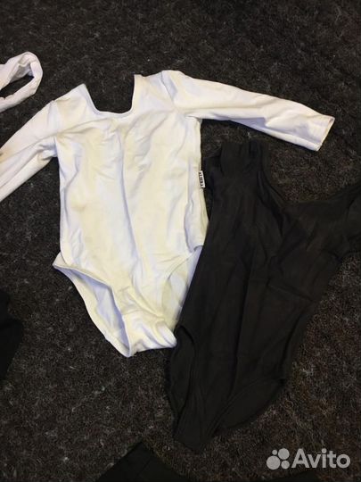 Гимнастические купальники, балетки